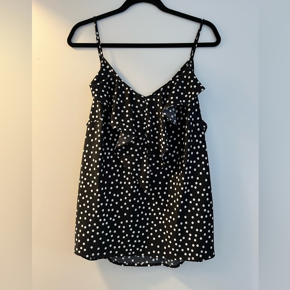 Polka-Dot Tank Top